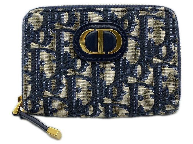 Monedero de jacquard oblicuo Christian Dior