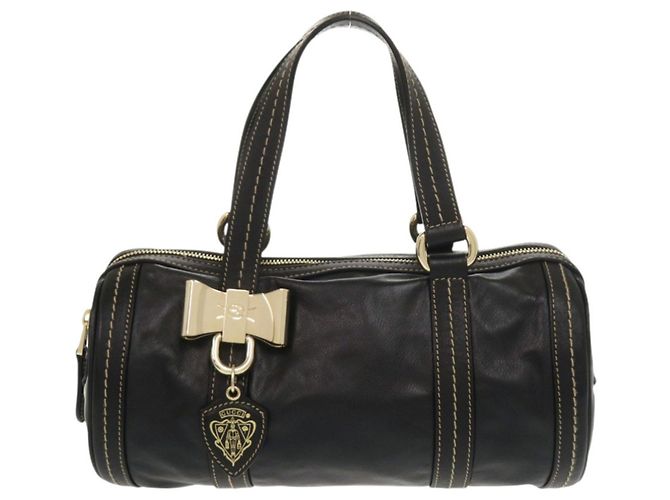 Sac à main en cuir avec ruban Duchessa de Gucci
