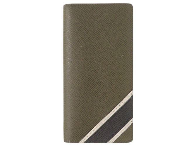 Cartera Larga Brazza Taiga de Louis Vuitton Caqui