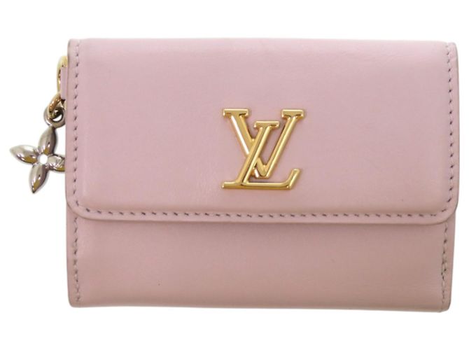 Louis Vuitton Mini Trifold Geldbörse Lila
