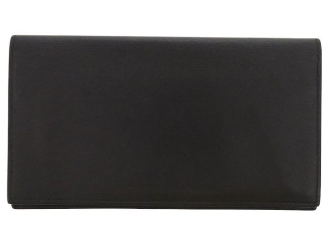 Hermès Citizen Twill Silkin Swift Long Wallet Blue Navy blue