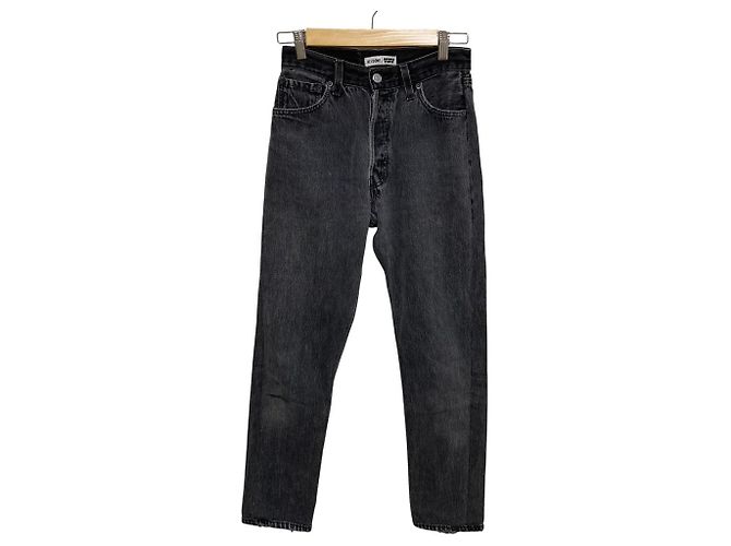 Autre Marque RE/DONE Levi's Denim-Hose Schwarz