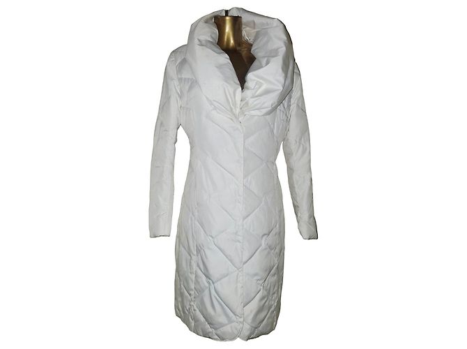 Autre Marque White quilted coat The End goose down 
