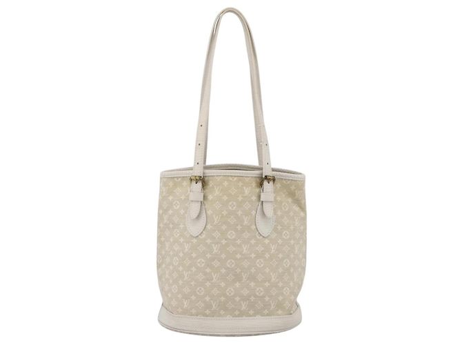 Louis Vuitton Petit Bucket Mini Lin Bege