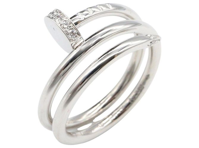 Cartier Juste Unclée Diamantring Silber