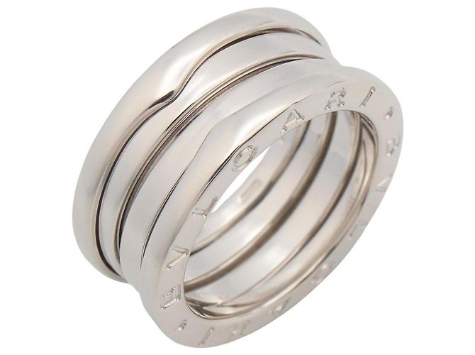 Bulgari Anillo Bvlgari B-zero1 3BD en oro blanco de 18K Plata