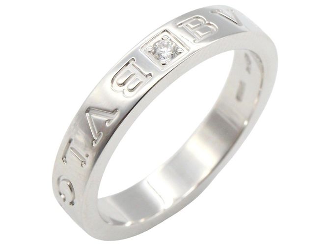 Bulgari Anillo Bvlgari B-zero1 en oro blanco de 18K Plata