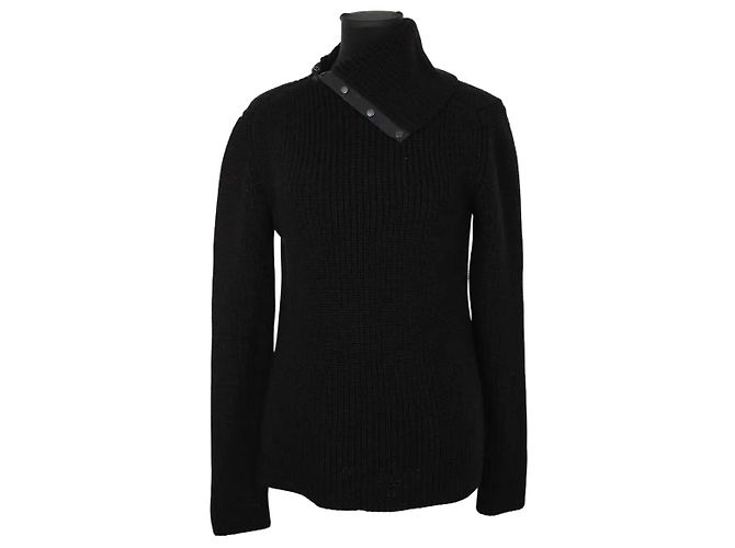 Prada Pull en laine noir
