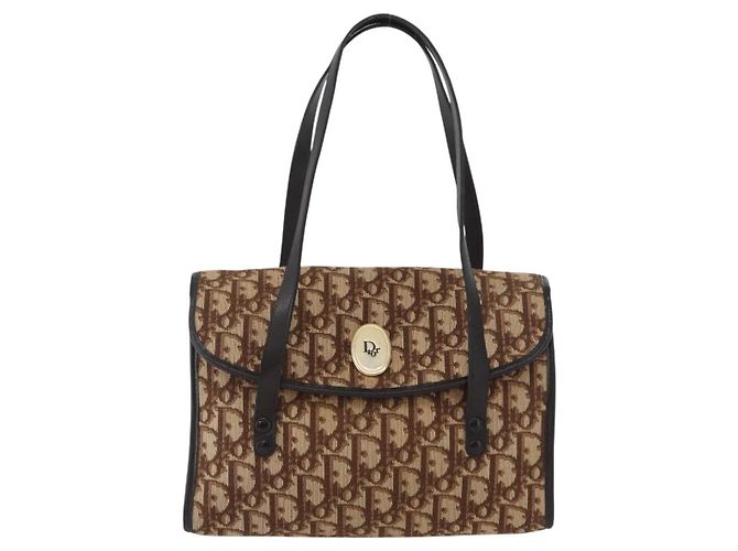 Canvas Trotter Christian Dior Beige