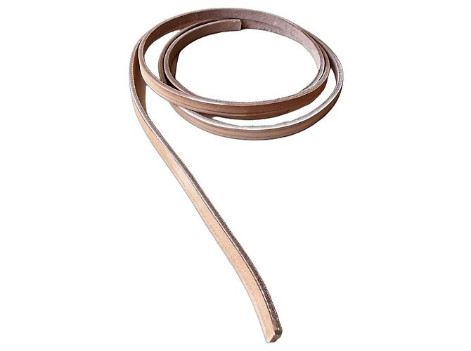 Noe Correa de cuero Louis Vuitton Noé rojo oscuro marrón claro Burdeos