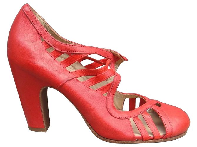 Autre Marque Tacchi I.N.K in pelle rossa Rosso