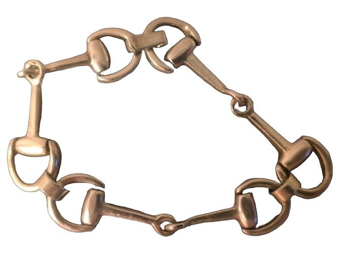 Autre Marque Pulseira de prata com grampo