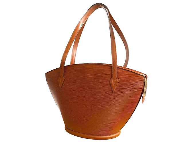 Louis Vuitton Saint Jacques Epi-Leder Tote Bag Braun
