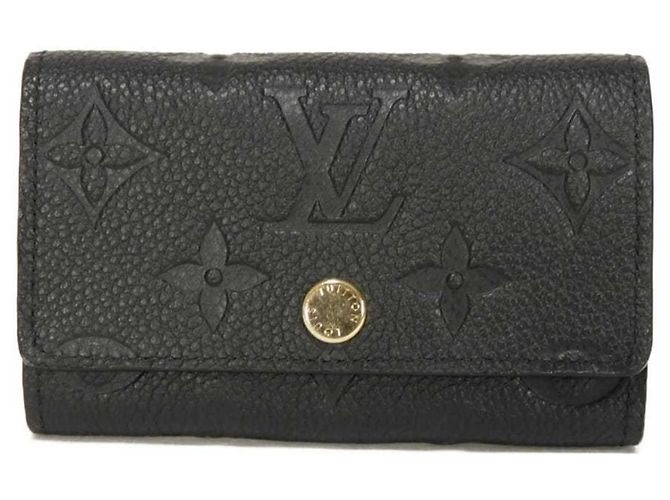Louis Vuitton Multicle 6 Key Case Black Monogram