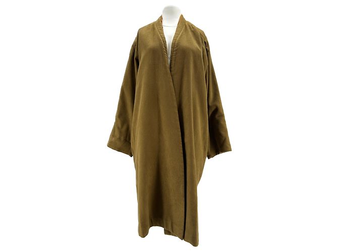 Autre Marque Chaqueta de lana caqui CHRISTOPHE LEMAIRE