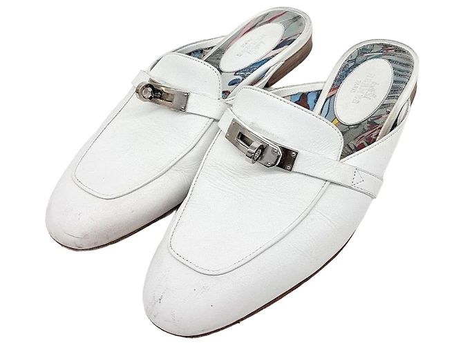 Hermès Oz Mule Silber