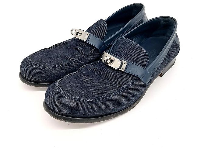 Hermès Slipper Schwarz