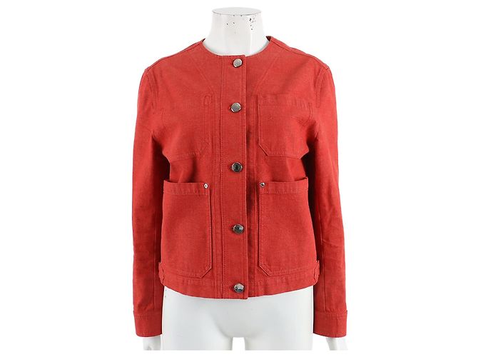 Hermès Hermes Jacket Red