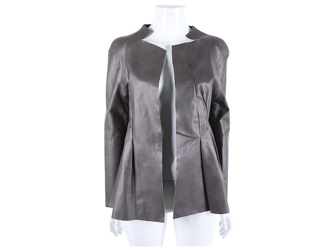 Marni Lederjacke