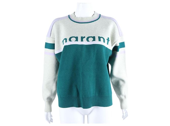 Isabel Marant Langarm-Strickpullover Braun 