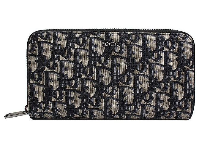 Dior Oblique Zippy Long Wallet Multiple colors