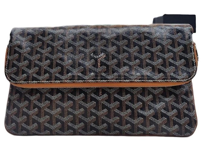 Goyard Saint Mary Clutch MM Braun