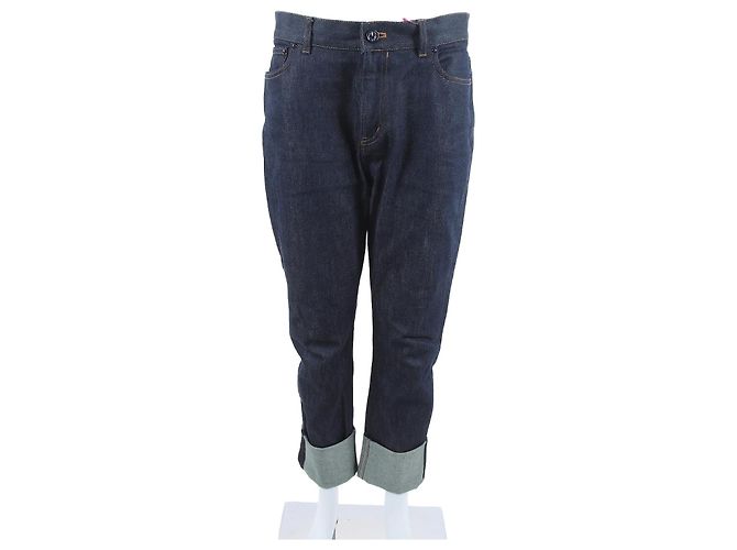 Louis Vuitton Jeanshose Blau