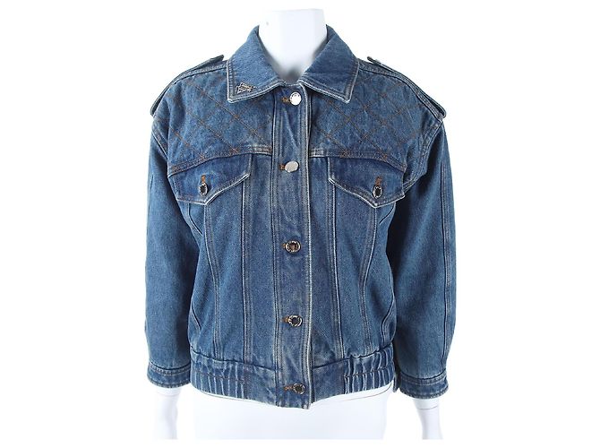 Louis Vuitton Denim Jacket Blue