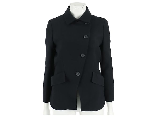 Christian Dior Jacke Blau