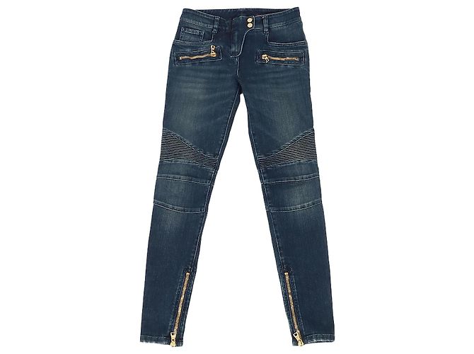 Balmain Pantalones vaqueros Azul 