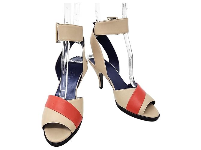 Sandali Hermès Marrone 