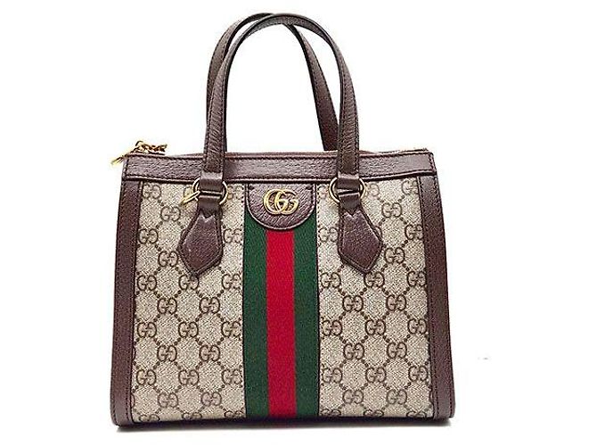 Gucci Bolsa de Ombro Ophidia GG Pequena Multicor