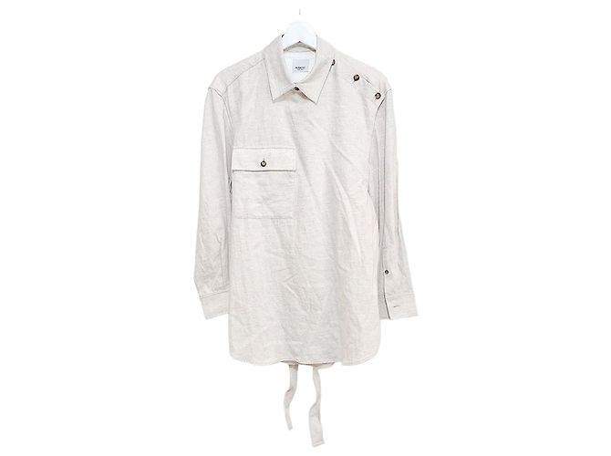 Burberry Leinenjacke Silber