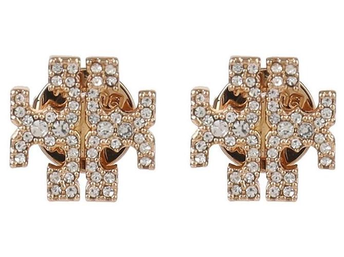 Tory Burch Boucles d'oreilles Kira Pavé Doré