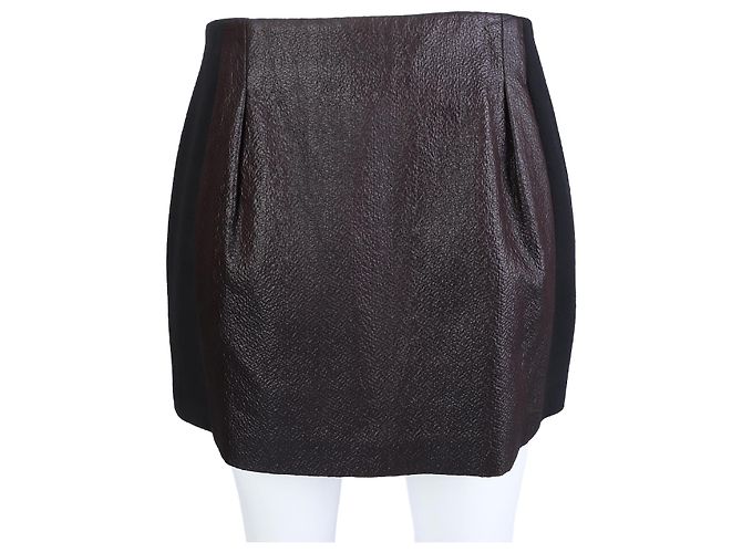 Falda Balenciaga Castaño