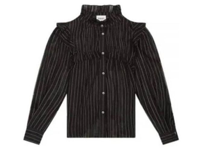 Isabel Marant Hemd Schwarz 