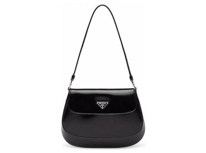 Prada Borsa a Spalla Cleo Flap Nero 