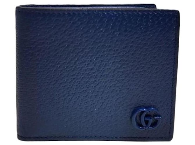 Gucci GG Marmont Blue Wallet