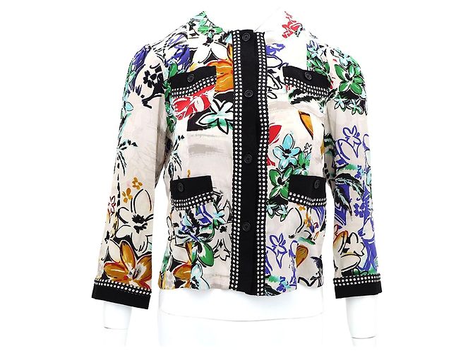 Etro Camicia di seta Multicolore 