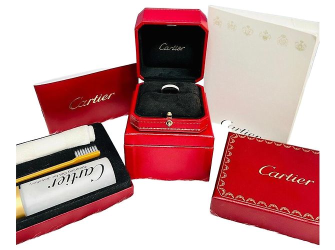 Cartier Platinum Ring Multiple colors