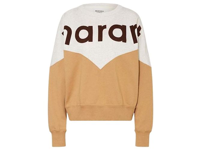 Isabel Marant Crew Neck Sweatshirt ECCA Braun 