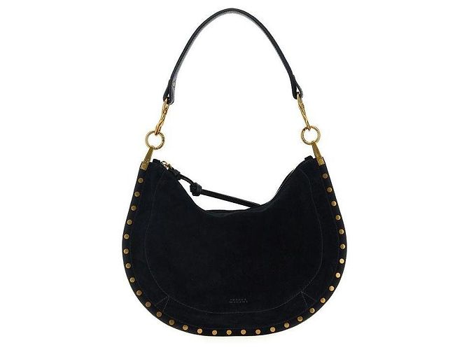 Isabel Marant Sac Hobo à fermeture éclair Noir