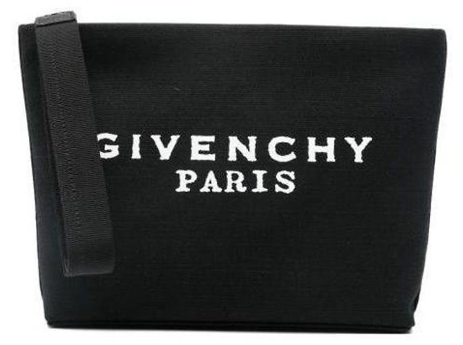 Givenchy Canvas-Etui Schwarz 