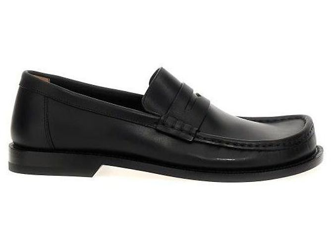Loewe Mocassino in pelle di vitello Nero