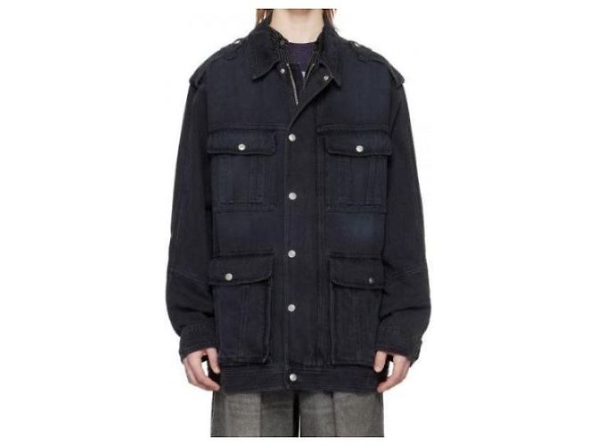 Isabel Marant Denim Jacket Black