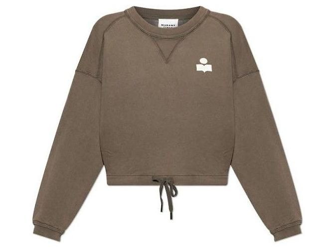 Isabel Marant Sudadera Cortada DBEC Blanco