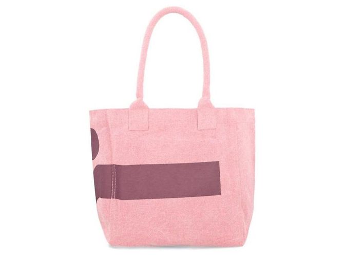 Isabel Marant Borsa Tote Small Logo Rosa