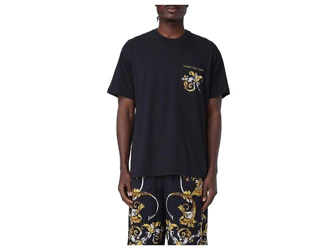 Versace T-Shirt Regular Fit mit Tasche