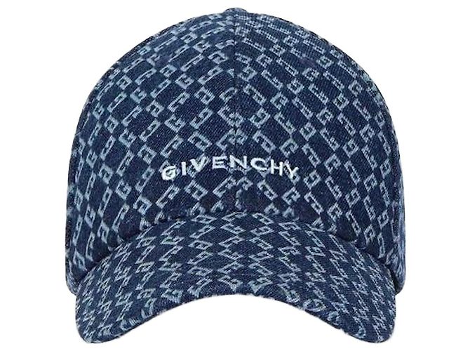 Givenchy Denim Monogram Logo Cap