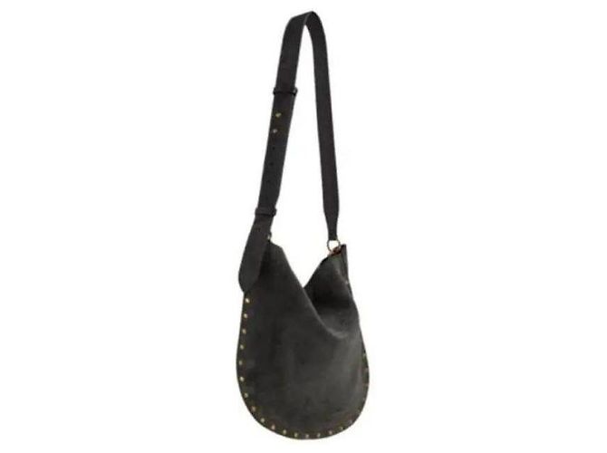 Isabel Marant Bolsa de veludo macio Marrom